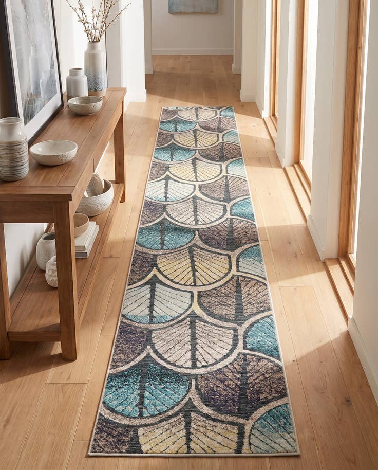 Detail image of 2' 7 x 12' Easy-Clean Casablanca Indoor / Outdoor Runner Rug