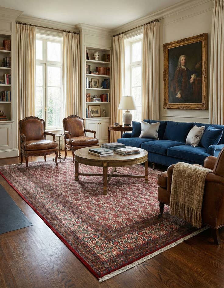 Detail image of  8' 7 x 12' 2 Mood Wool Rug