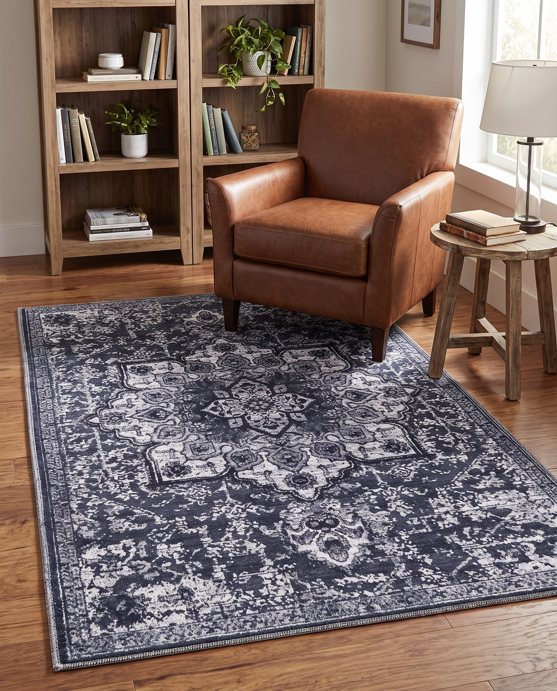 3' 3 x 5' 3 Washable Francesca Rug