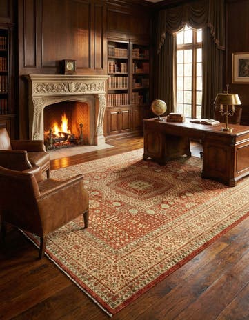 6' 8 x 8' 6 Amina Wool Rug