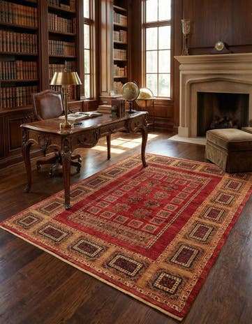 4' 9 x 6' 2 Kashkuli Rug
