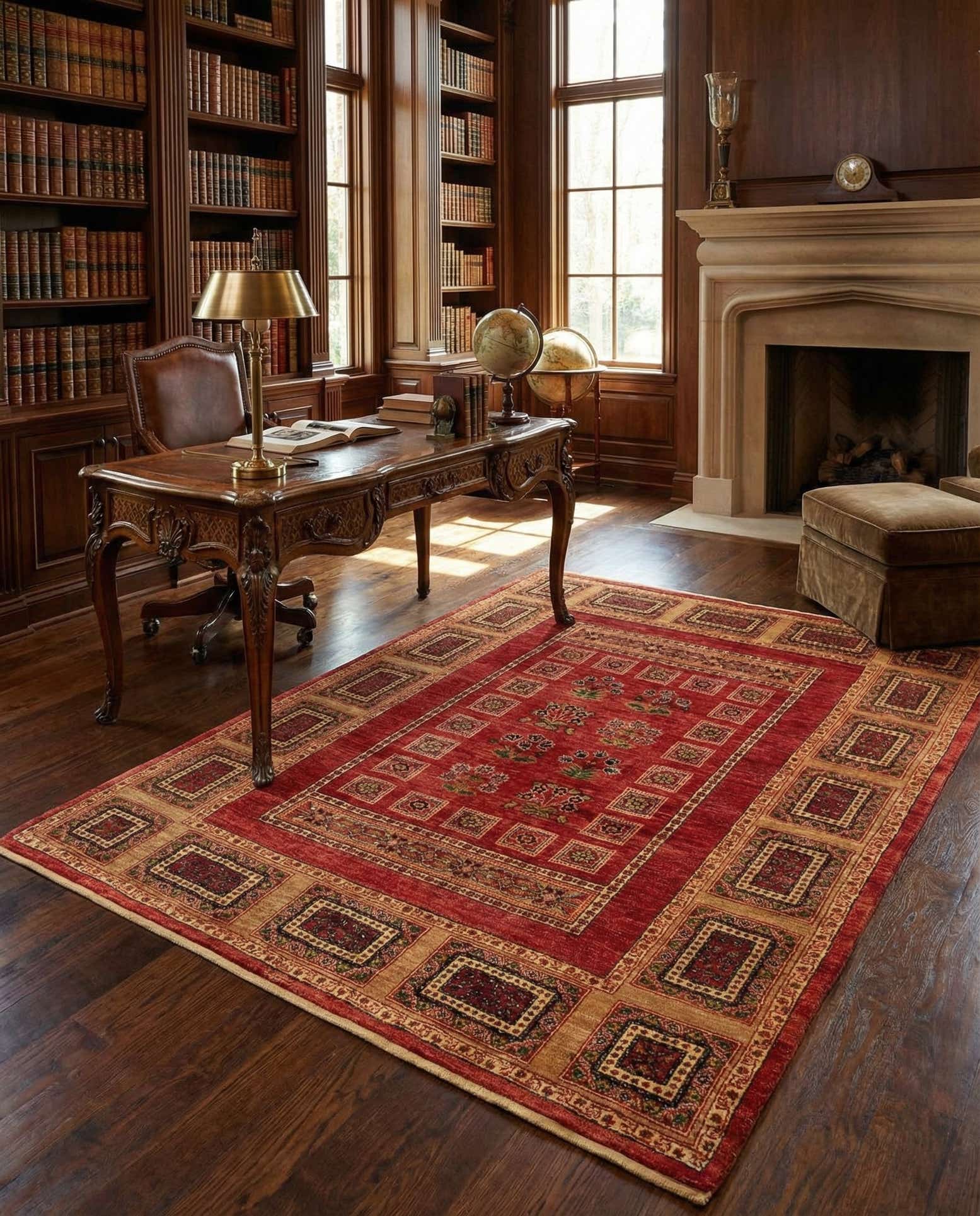 4' 9 x 6' 2 Kashkuli Rug