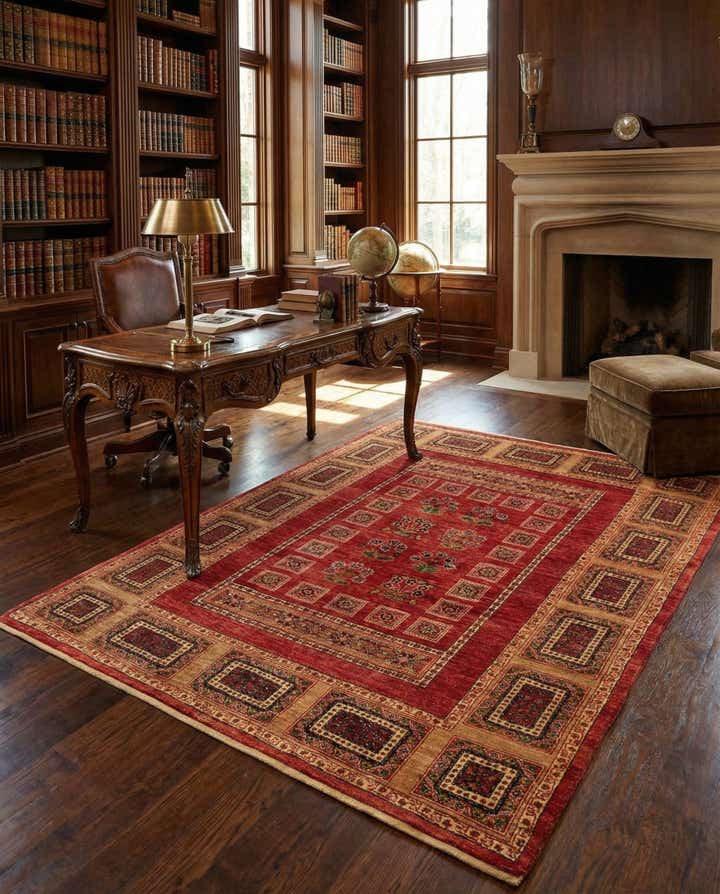4' 9 x 6' 2 Kashkuli Rug