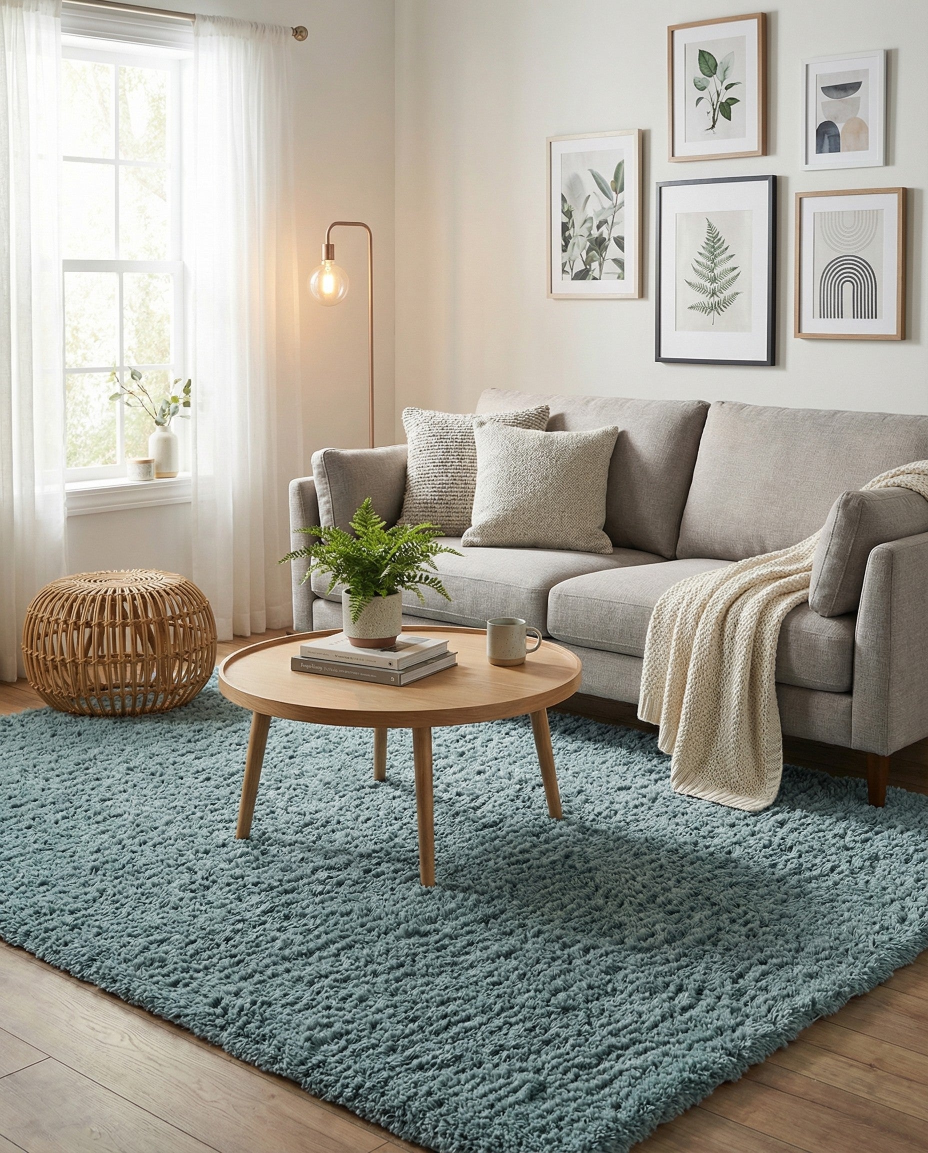  6' x 9' Infinity Shag Rug