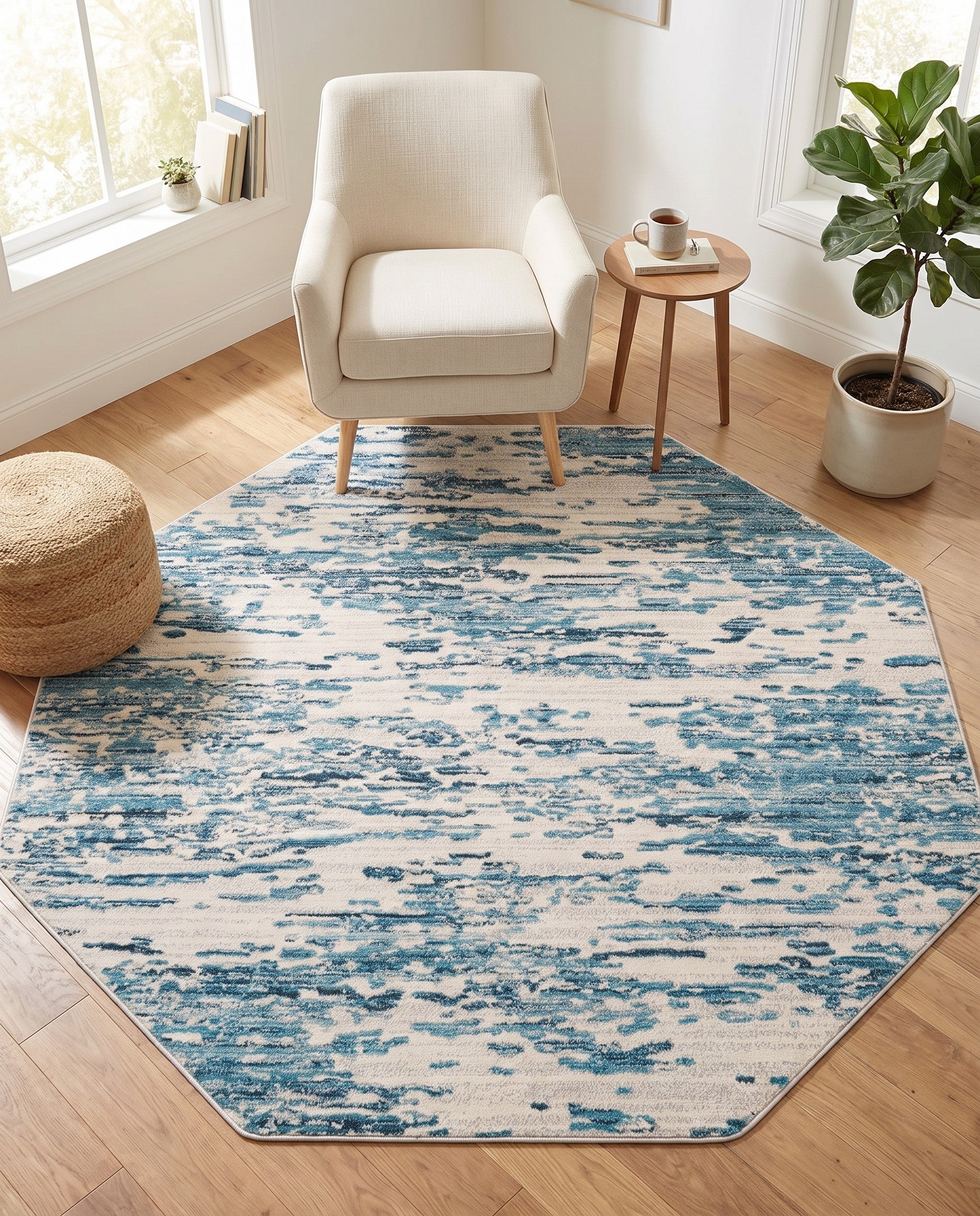 6' x 6' Oasis Octagon Rug