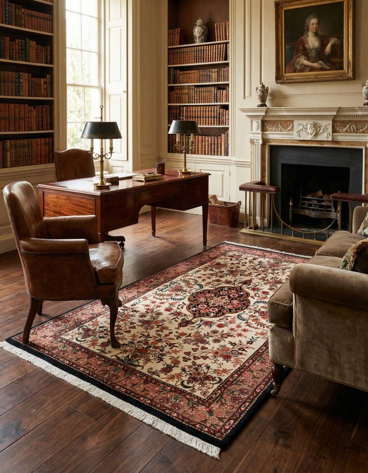 Detail image of 3' 8 x 6' 8 Bidjar Wool Rug