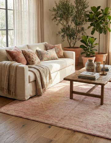 5' 9 x 8' 3 Hand Knotted Darya Wool Rug