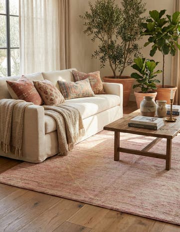 5' 9 x 8' 3 Hand Knotted Darya Wool Rug