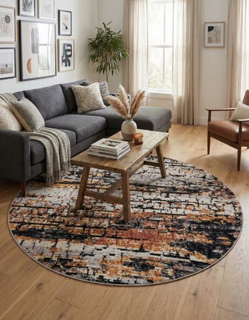7' x 7' Tucson Round Rug