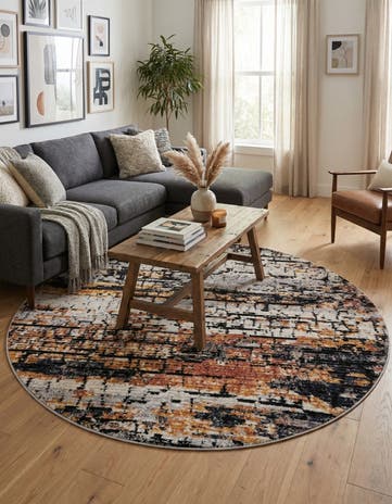 7' x 7' Tucson Round Rug