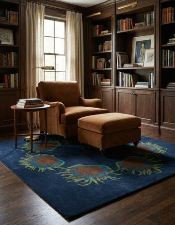 7' 6 x 7' 7 Luna Square Rug