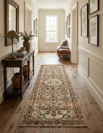 3' 1 x 9' 5 Hamedan Runner Rug