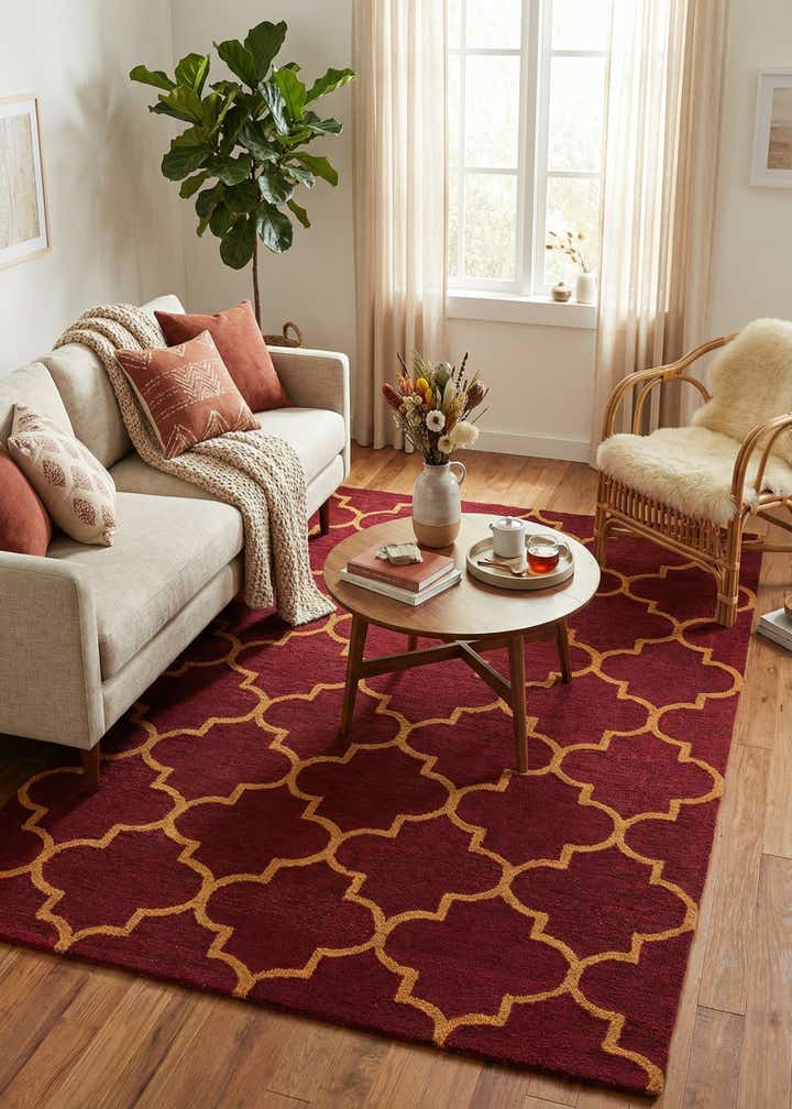 5' 1 x 8' Luna Wool Rug