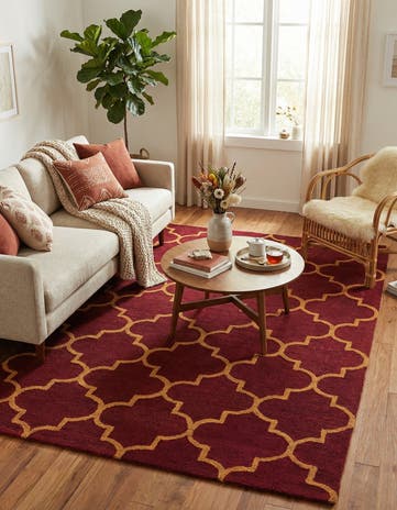 5' 1 x 8' Luna Wool Rug