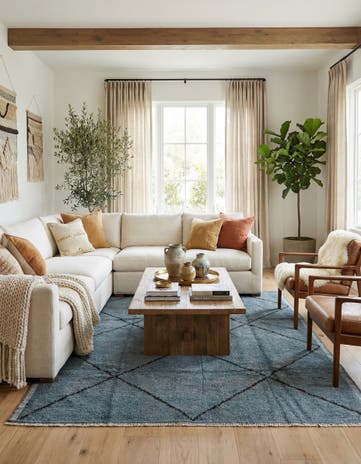 7' 10 x 10' 1 Hand Knotted Moroccan Wool Rug