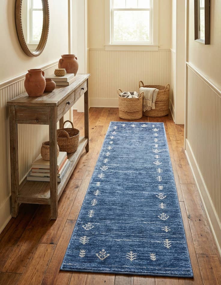 Detail image of 2' x 8' Gabbeh Runner Rug