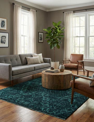 5' x 8' Hand Knotted Darya Rug