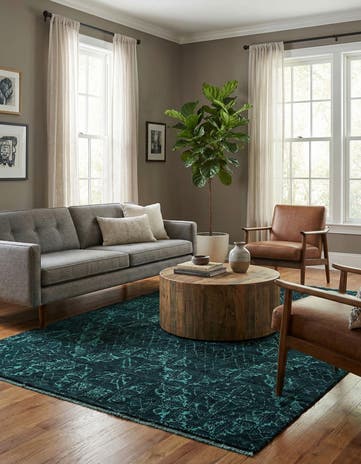 5' x 8' Hand Knotted Darya Rug