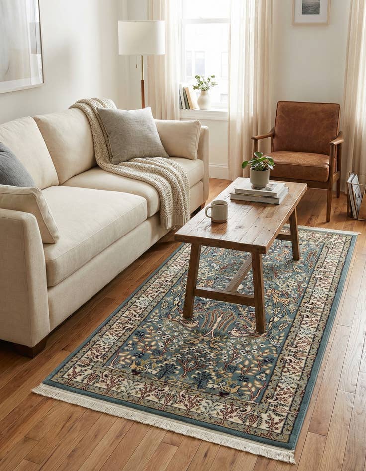 Detail image of 4' x 6' Nain Design Rug