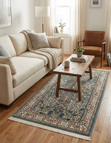 4' x 6' Nain Design Rug