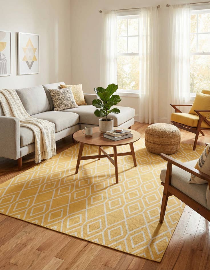 Detail image of 7' x 10' Easy-Clean Jill Zarin Turks and Caicos Indoor / Outdoor Rug