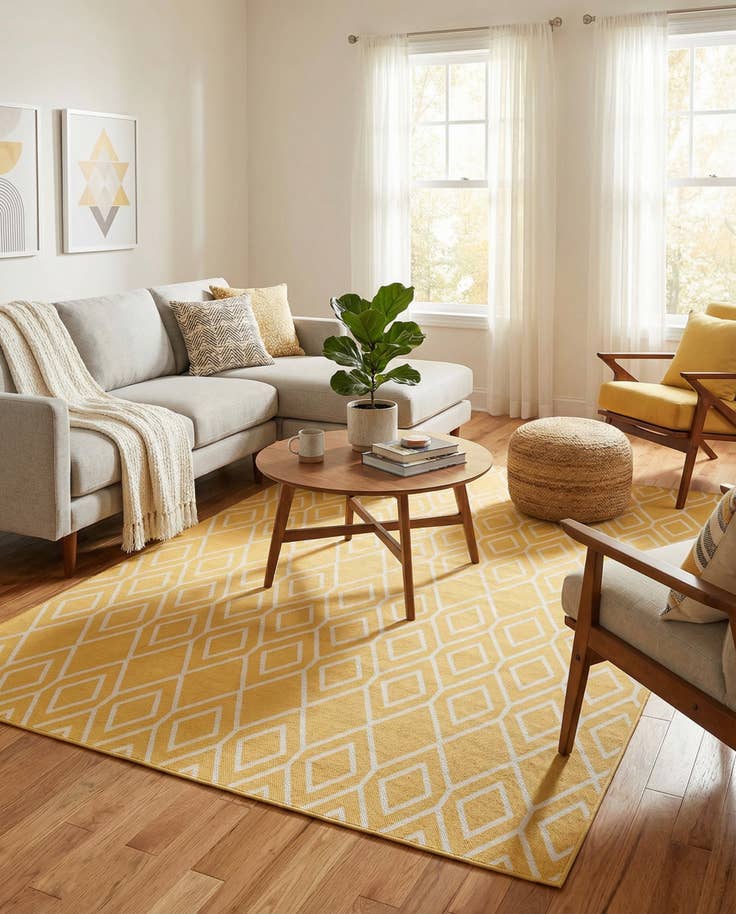 Detail image of 7' x 10' Easy-Clean Jill Zarin Turks and Caicos Indoor / Outdoor Rug