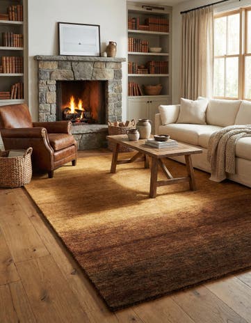 5' 6 x 7' 11 Hand Knotted Kashkuli Gabbeh Wool Rug
