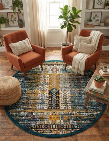7' 10 x 7' 10 Madeline Round Rug
