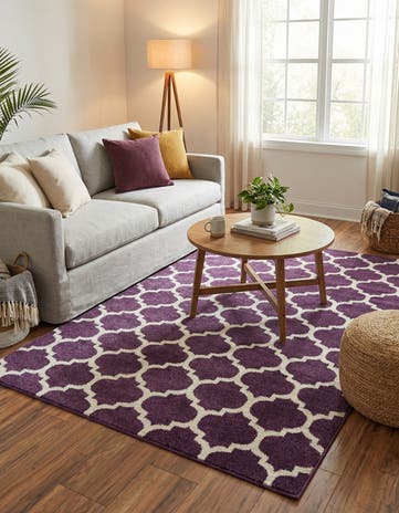 4' x 6' Lattice Rug