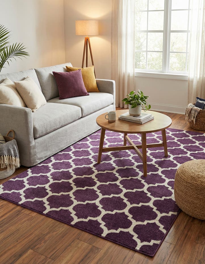 4' x 6' Lattice Rug