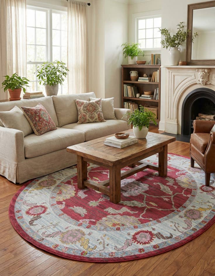 Detail image of  8' 2 x 10' Paragon Oval Rug