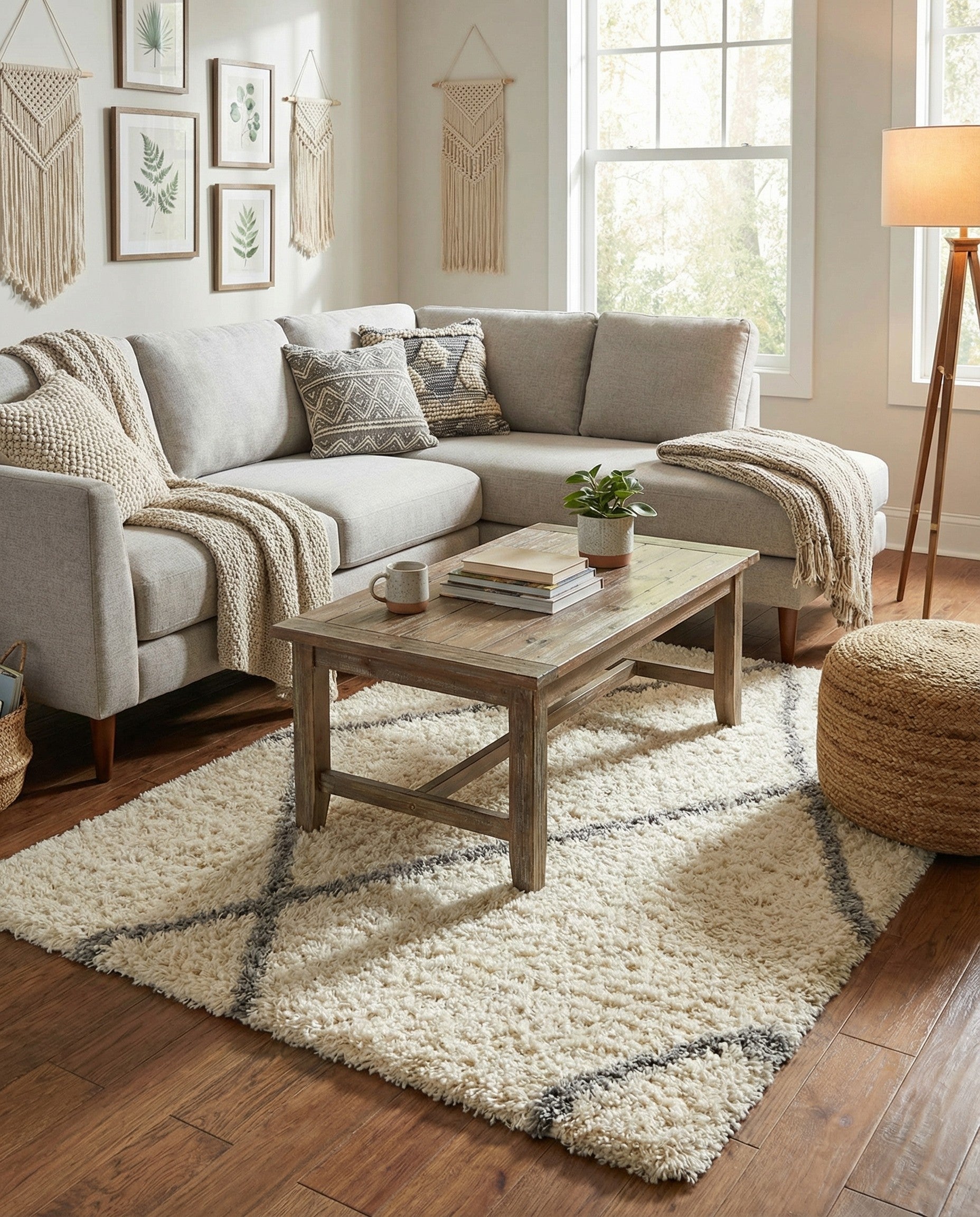  5' x 8' Infinity Shag Rug