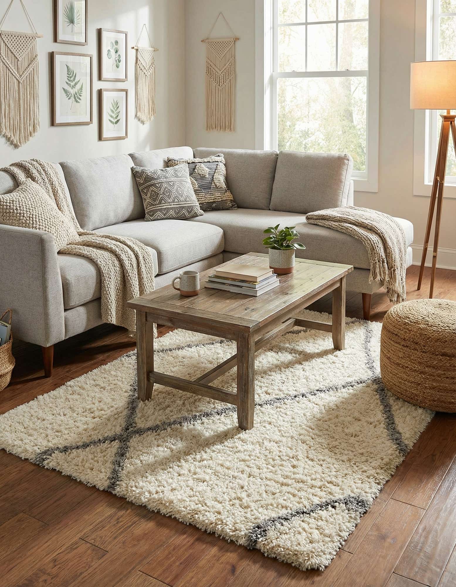 5' x 8' Infinity Shag Rug
