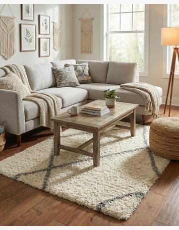 5' x 8' Infinity Shag Rug