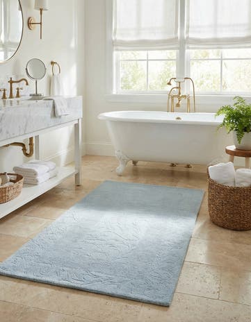 2' 7 x 4' 11 Hand Knotted Darya Wool Rug