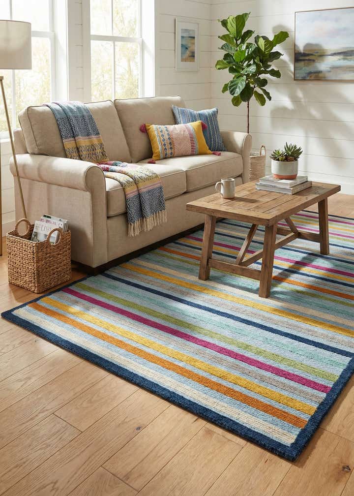 5' 3 x 8' Easy-Clean Aruba Indoor / Outdoor Rug