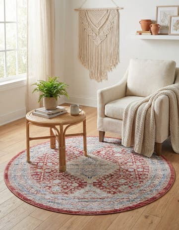 3' 10 x 3' 10 Noble Round Rug
