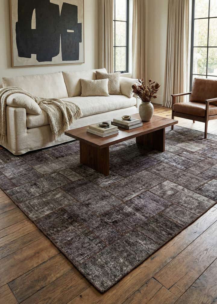 8' 4 x 10' Hand Knotted Ultra Vintage Persian Wool Rug