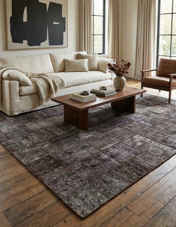 8' 4 x 10' Hand Knotted Ultra Vintage Persian Wool Rug