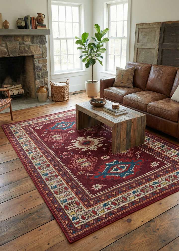 6' x 9' Easy-Clean Baja Indoor / Outdoor Rug