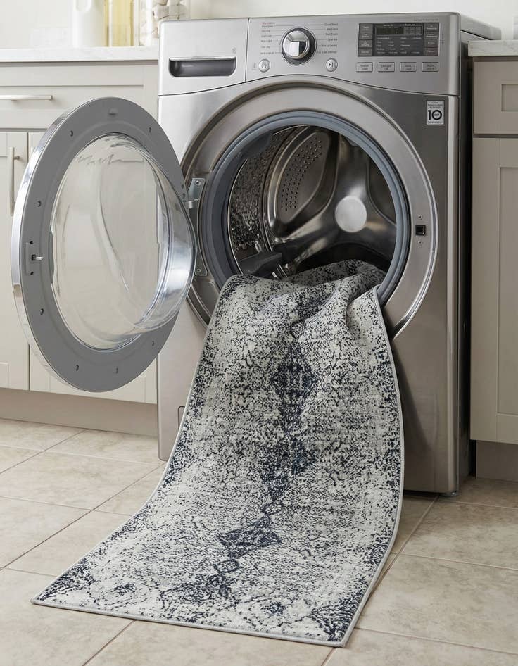 Detail image of 2' x 6' Kamala Washable Runner Rug