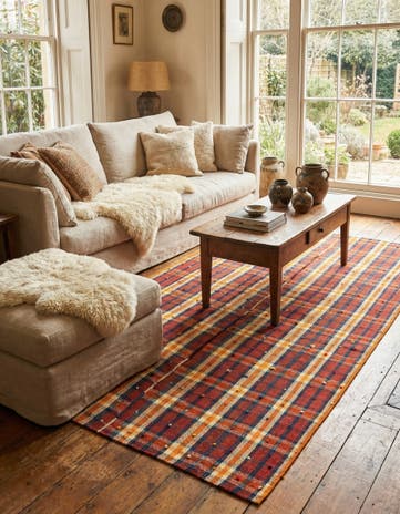4' 3 x 7' 3 Jajim Wool Rug