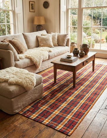 4' 3 x 7' 3 Jajim Wool Rug