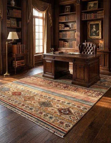 5' 7 x 7' 9 Ariana Ziegler Wool Rug