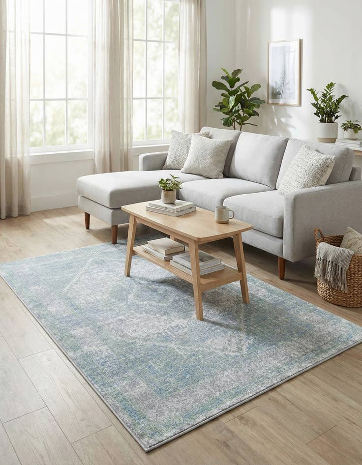 Detail image of 3' 3 x 5' 3 Kamala Washable Rug