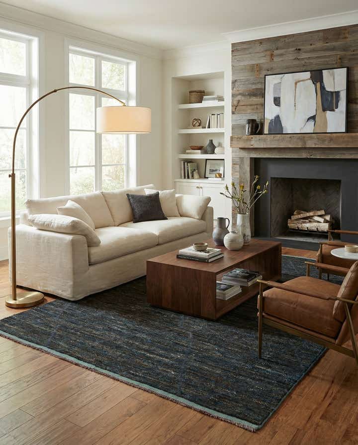 8' 10 x 12' 8 Hand Knotted Moroccan Wool Rug