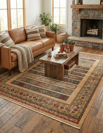 8' x 11' Kashkuli Gabbeh Rug