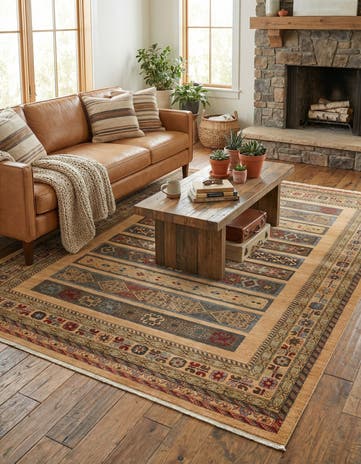 8' x 11' Kashkuli Gabbeh Rug