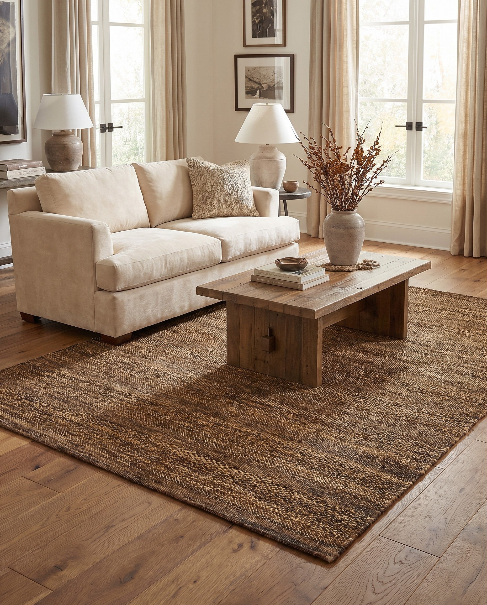 5' 3 x 8' Juma Wool Rug