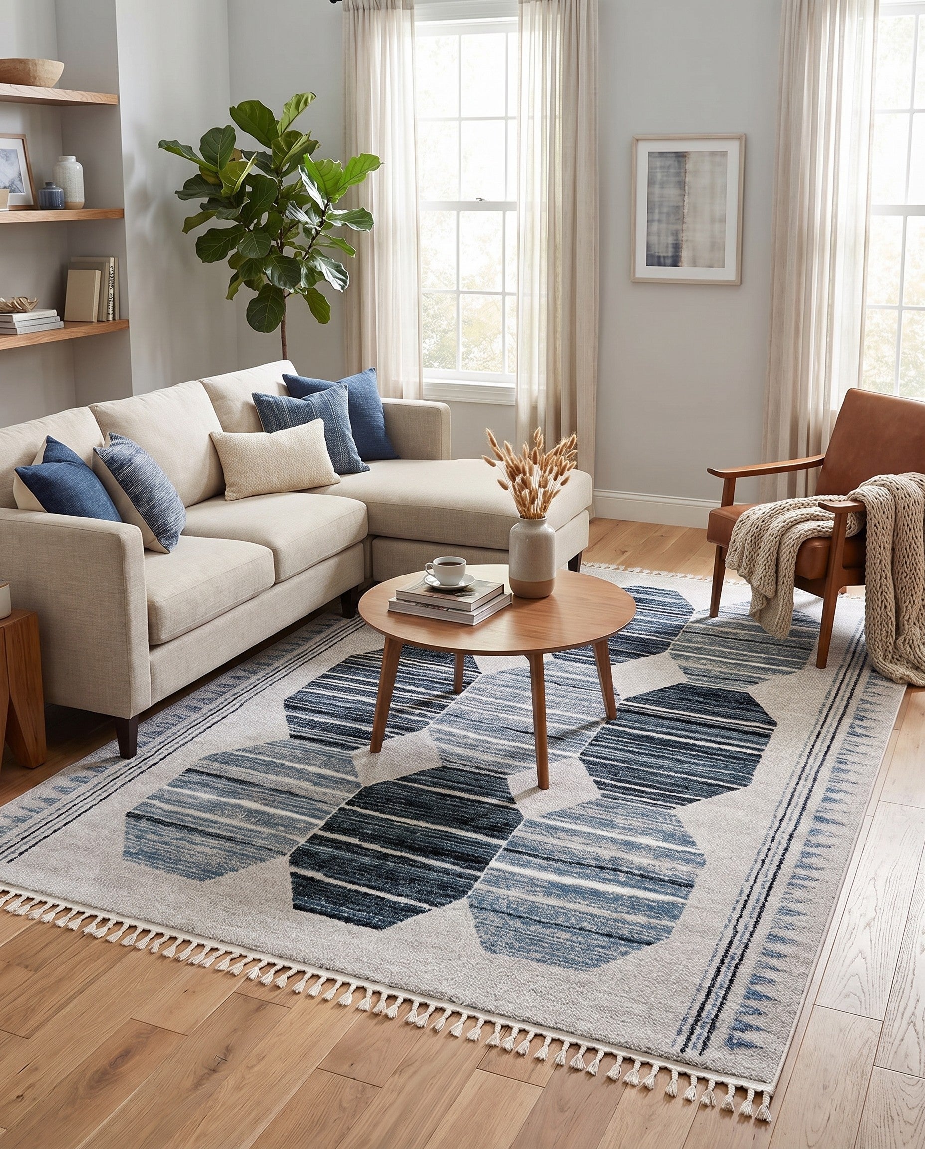 Blue Aramis Rug